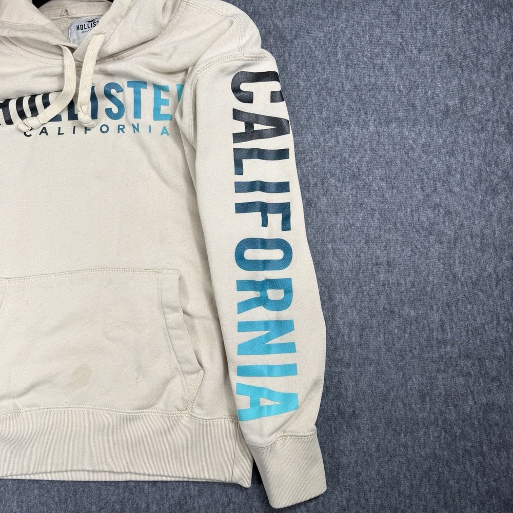 Hollister Womens XS Pullover‎ Hoodie Drawstring Preppy Surf Beach - Picture 5 of 8